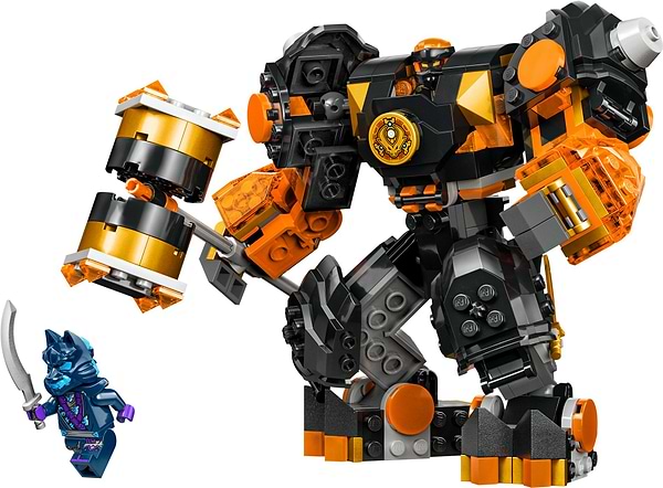 Фото - Конструктор LEGO NINJAGO Робот земної стихії Коула (71806)