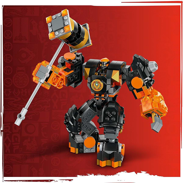 Фото - Конструктор LEGO NINJAGO Робот земної стихії Коула (71806)