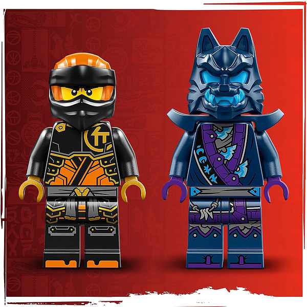 Фото - Конструктор LEGO NINJAGO Робот земної стихії Коула (71806)