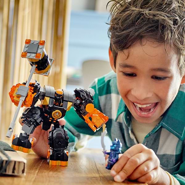 Фото - Конструктор LEGO NINJAGO Робот земної стихії Коула (71806)