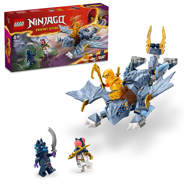 Фото - Конструктор LEGO NINJAGO Молодой дракон Рию (71810)