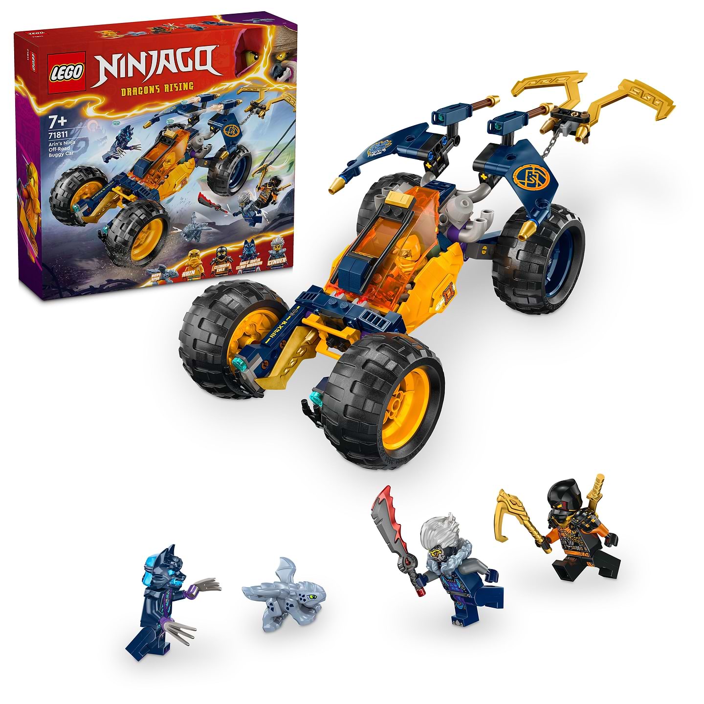 Конструктор LEGO NINJAGO Багги для бездорожья ниндзя Арин (71811) - Фото 1