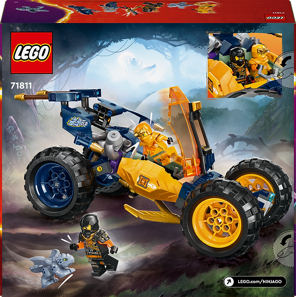 Фото - Конструктор LEGO NINJAGO Багі для бездоріжжя ніндзя Арін (71811)
