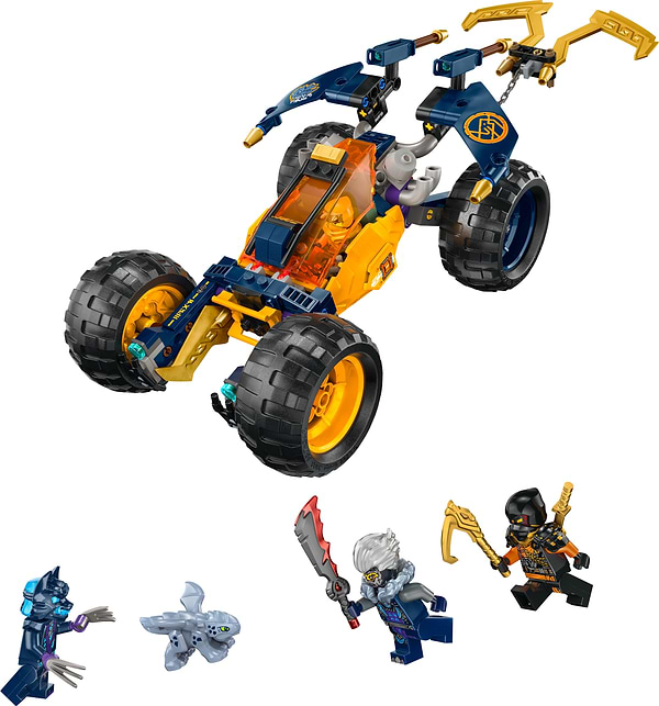 Фото - Конструктор LEGO NINJAGO Багі для бездоріжжя ніндзя Арін (71811)