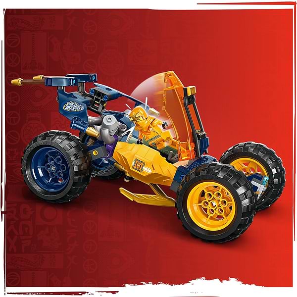 Фото - Конструктор LEGO NINJAGO Багі для бездоріжжя ніндзя Арін (71811)