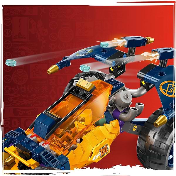 Фото - Конструктор LEGO NINJAGO Багі для бездоріжжя ніндзя Арін (71811)