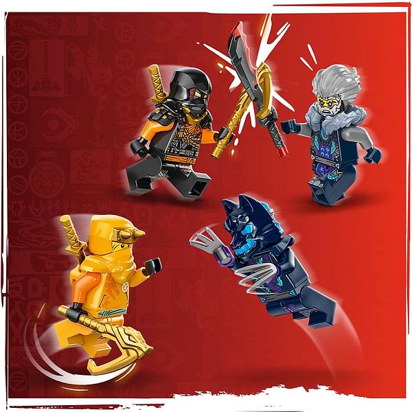 Фото - Конструктор LEGO NINJAGO Багі для бездоріжжя ніндзя Арін (71811)