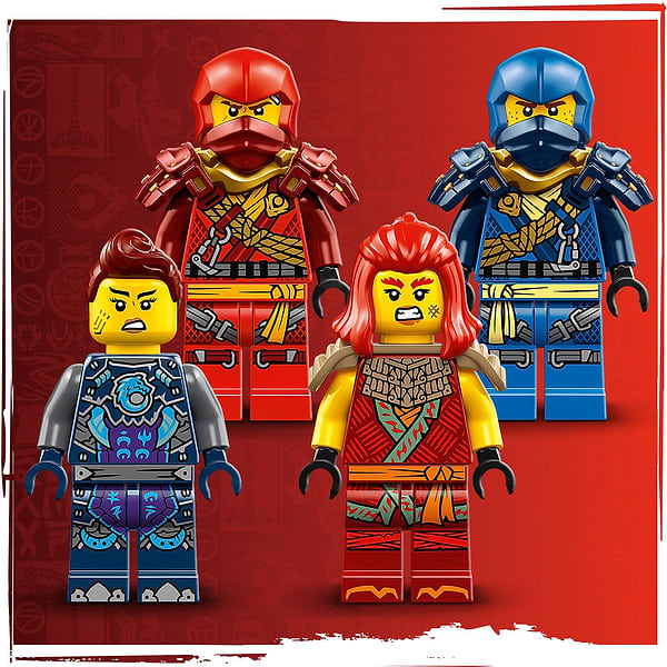 Фото - Конструктор LEGO NINJAGO Робот-скалолаз ниндзя Кай (71812)