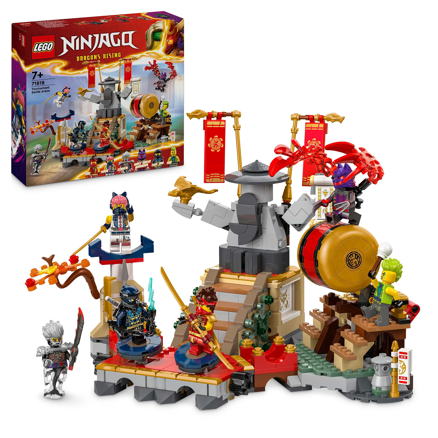 Конструктор LEGO NINJAGO® Бойова арена турніру (71818) - Фото 1