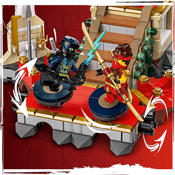 Фото - Конструктор LEGO NINJAGO® Бойова арена турніру (71818)