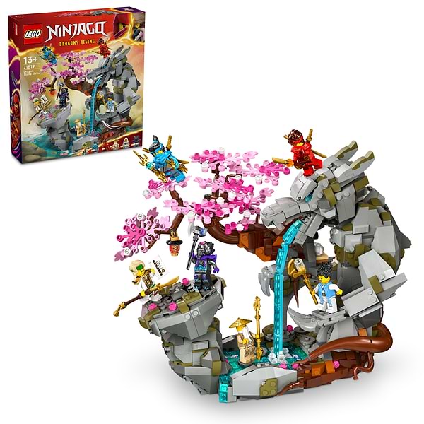 Фото - Конструктор LEGO NINJAGO Храм камня дракона (71819)