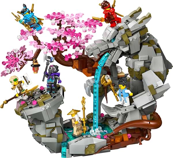 Фото - Конструктор LEGO NINJAGO Храм камня дракона (71819)
