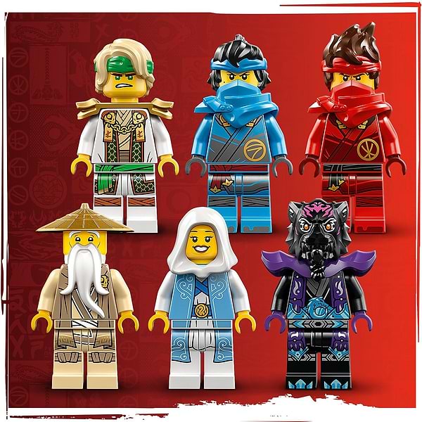 Фото - Конструктор LEGO NINJAGO Храм камня дракона (71819)