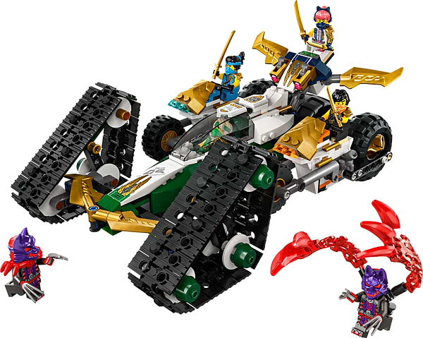 Фото - Конструктор LEGO NINJAGO® Комби-автомобиль команды ниндзя (71820)