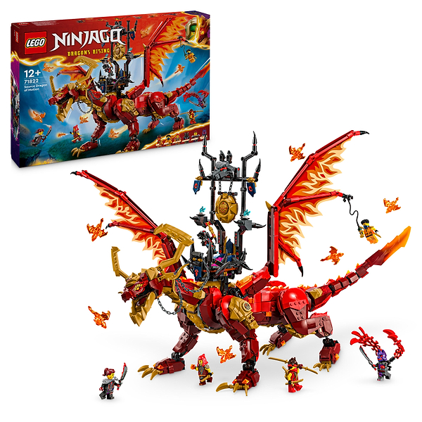 Фото - Конструктор LEGO NINJAGO® Першодракон руху (71822)