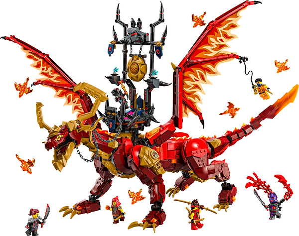 Фото - Конструктор LEGO NINJAGO® Першодракон руху (71822)