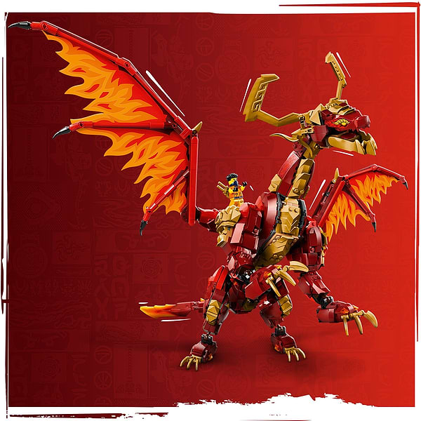 Фото - Конструктор LEGO NINJAGO® Першодракон руху (71822)
