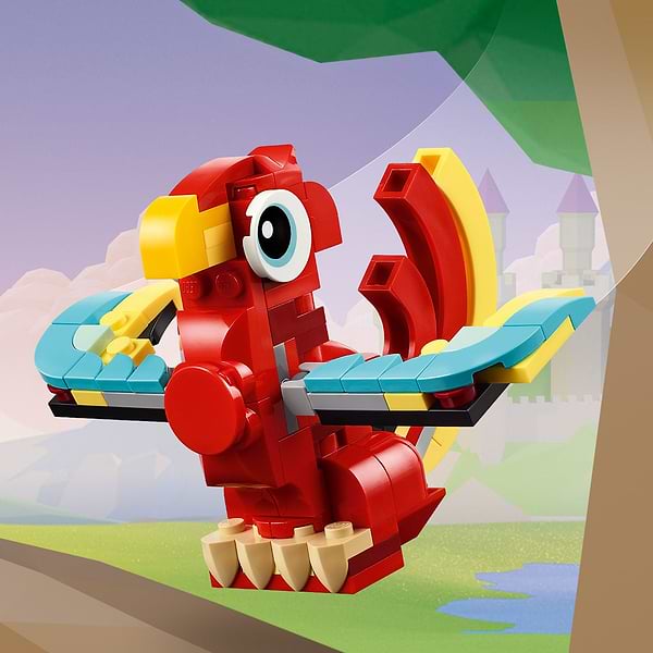 Фото - Конструктор LEGO Creator Червоний Дракон (31145)