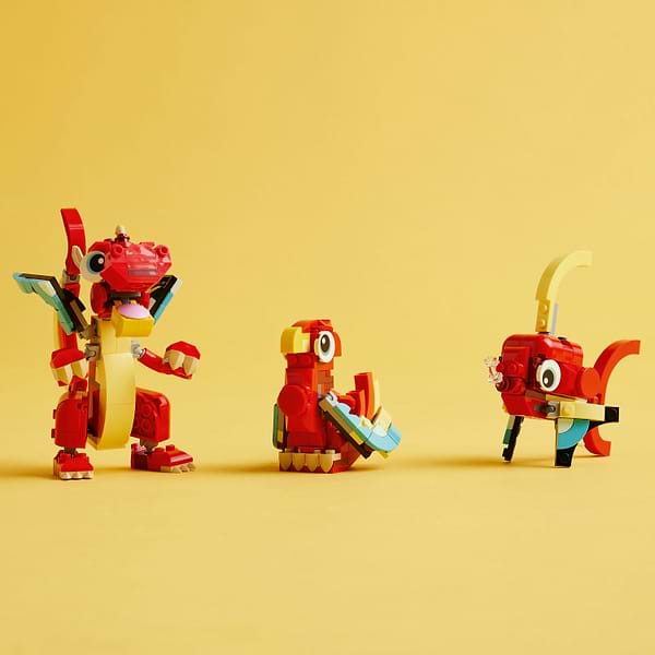 Фото - Конструктор LEGO Creator Червоний Дракон (31145)