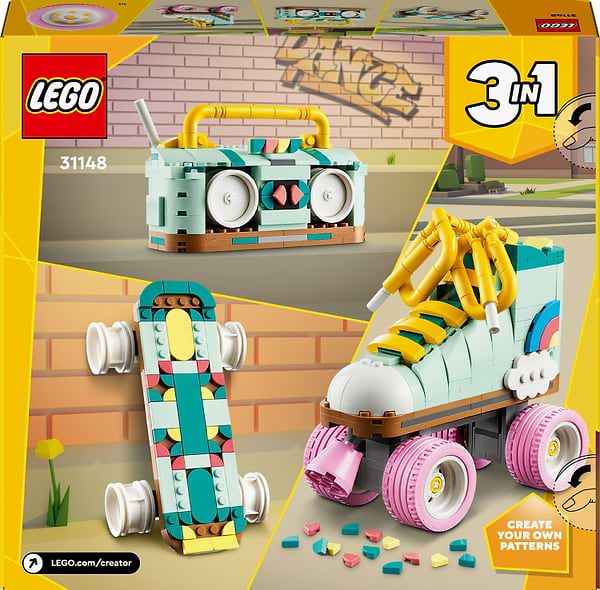 Фото - Конструктор LEGO Creator Ретро ролики (31148)