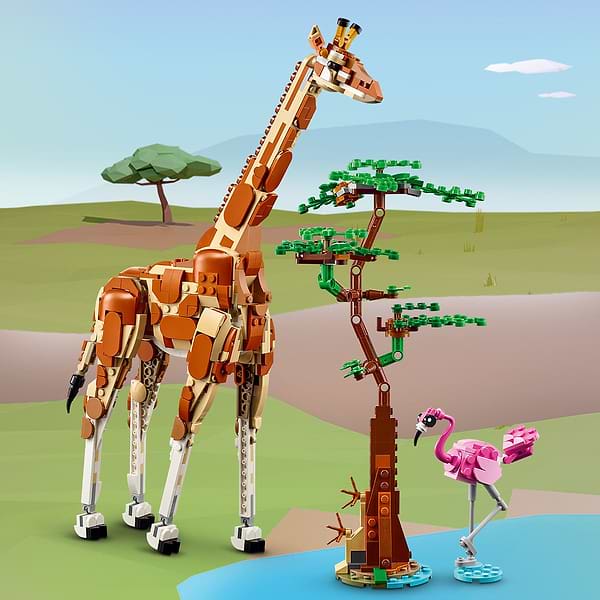 Фото - Конструктор LEGO Creator Дикие животные сафари (31150)