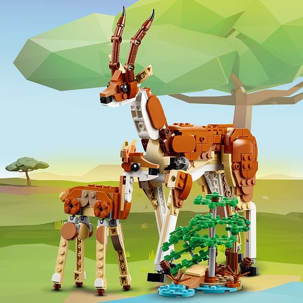 Фото - Конструктор LEGO Creator Дикие животные сафари (31150)