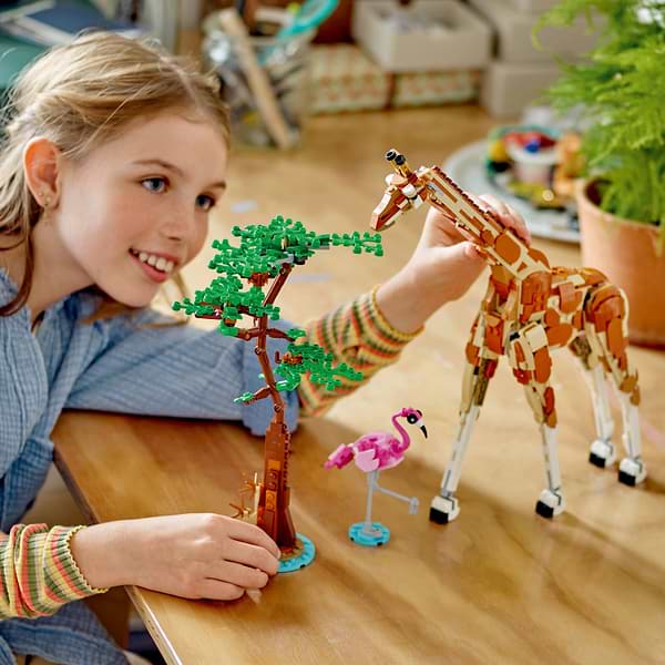 Фото - Конструктор LEGO Creator Дикие животные сафари (31150)