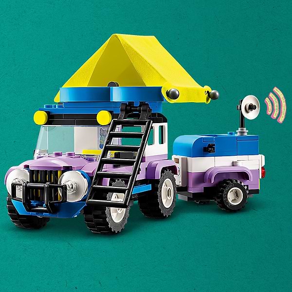 Фото - Конструктор LEGO Friends Кемпінговий автомобіль для спостереження за зірками (42603)