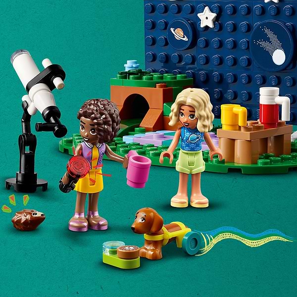 Фото - Конструктор LEGO Friends Кемпінговий автомобіль для спостереження за зірками (42603)