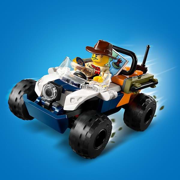 Фото - Конструктор LEGO City Квадроцикл для дослідження джунглів «Місія Червоної панди» (60424)