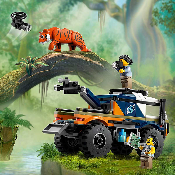 Фото - Конструктор LEGO City Іграшковий позашляховик для дослідження джунглів (60426)