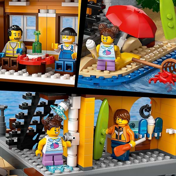 Фото - Конструктор LEGO City Морська гавань із вантажним судном (60422)