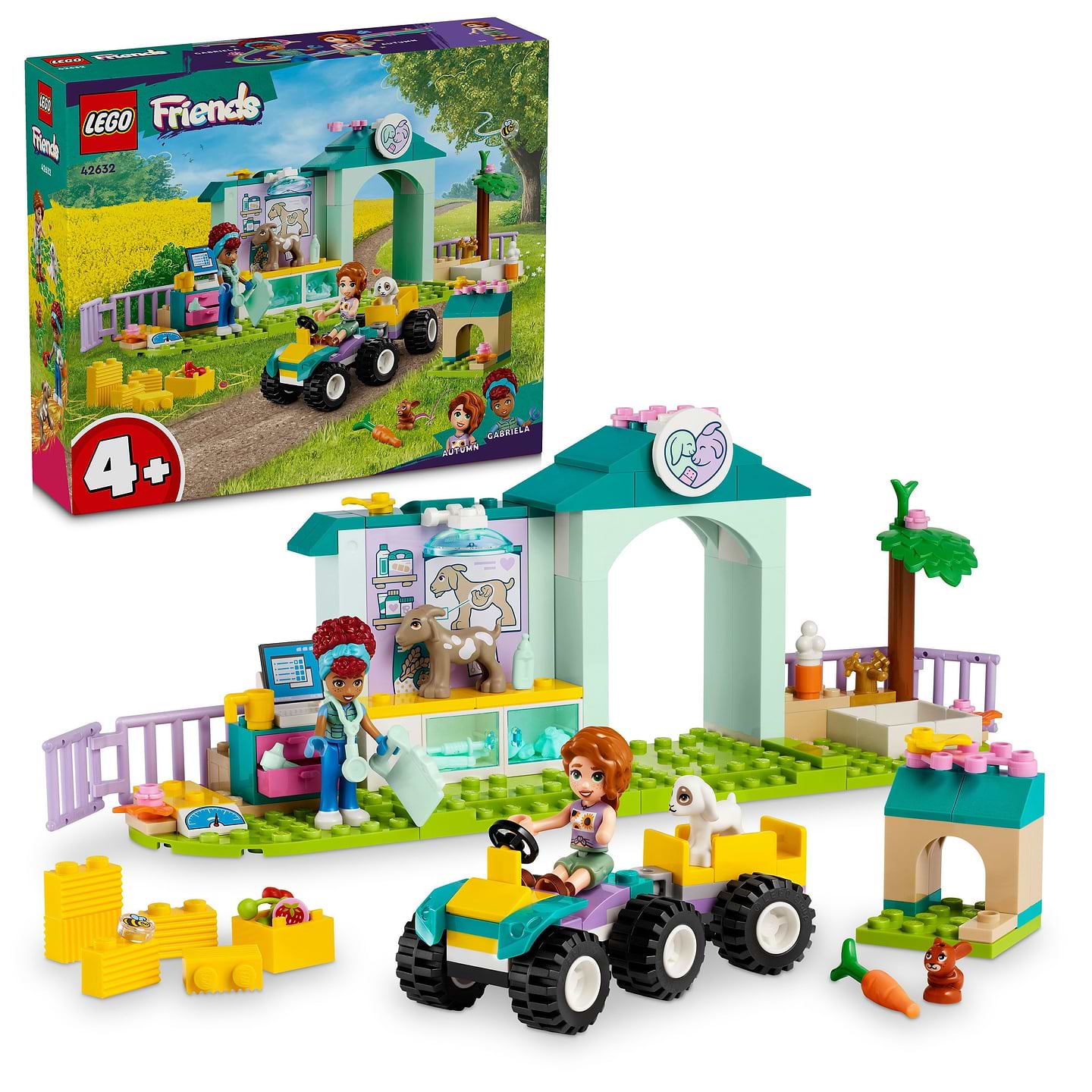 Конструктор LEGO Friends Ветеринарная клиника для сельскохозяйственных животных (42632) - Фото 1
