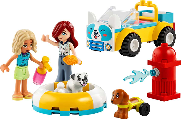 Фото - Конструктор LEGO Friends Авто собачого перукаря (42635)