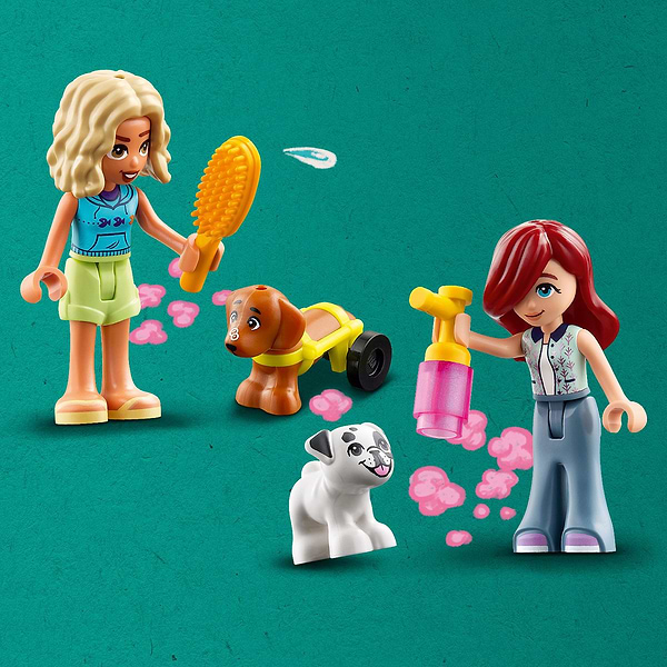 Фото - Конструктор LEGO Friends Авто собачого перукаря (42635)
