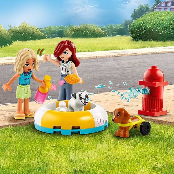 Фото - Конструктор LEGO Friends Авто собачого перукаря (42635)