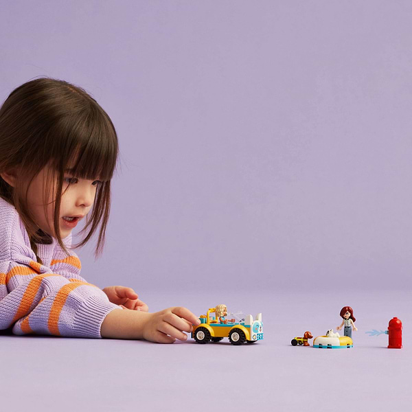 Фото - Конструктор LEGO Friends Авто собачого перукаря (42635)