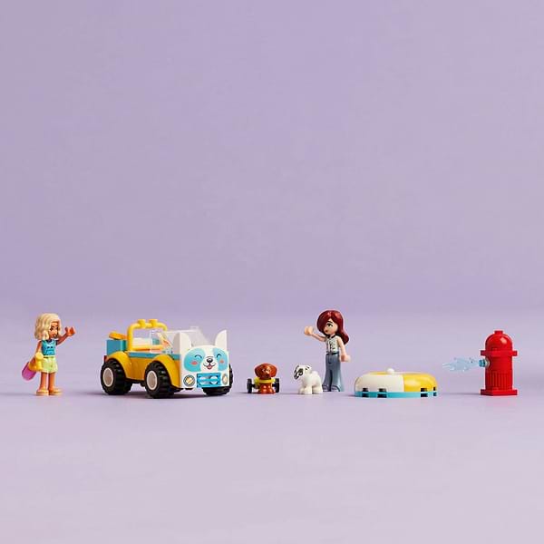 Фото - Конструктор LEGO Friends Авто собачого перукаря (42635)