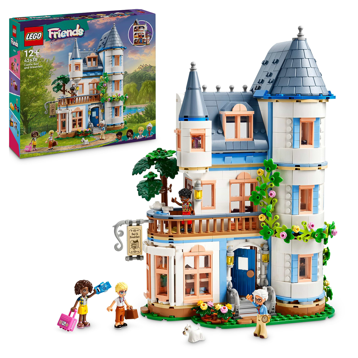 Конструктор LEGO Friends Замковий готель «Ночівля і сніданок» (42638) - Фото 1