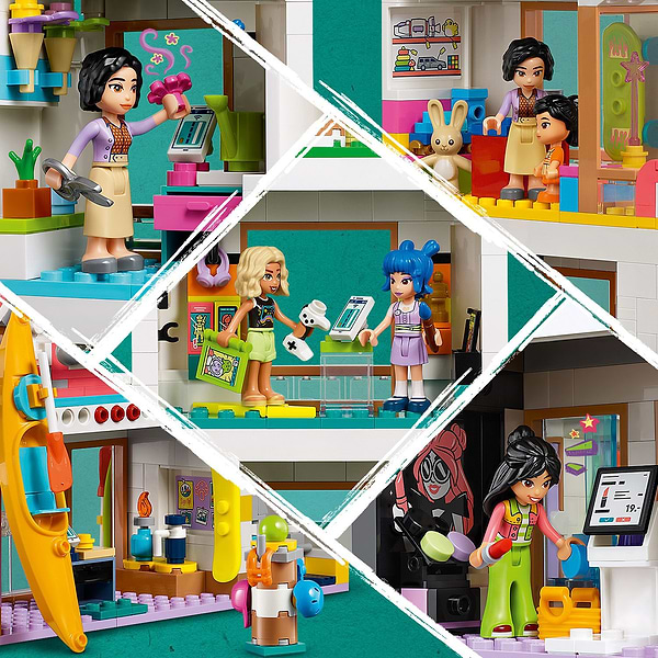 Фото - Конструктор LEGO Friends Торговый центр в Хартлейк-Сити (42604)