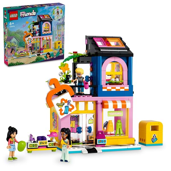 Фото - Конструктор LEGO Friends Крамниця вінтажного одягу (42614)