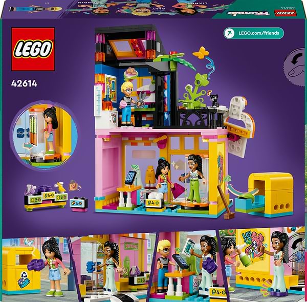 Фото - Конструктор LEGO Friends Крамниця вінтажного одягу (42614)