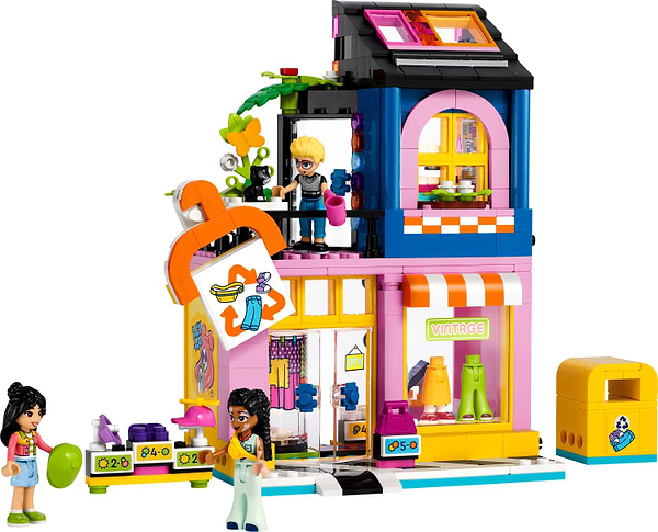 Фото - Конструктор LEGO Friends Крамниця вінтажного одягу (42614)