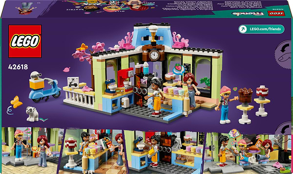Фото - Конструктор LEGO Friends Кавʼярня Хартлейк-Сіті (42618)