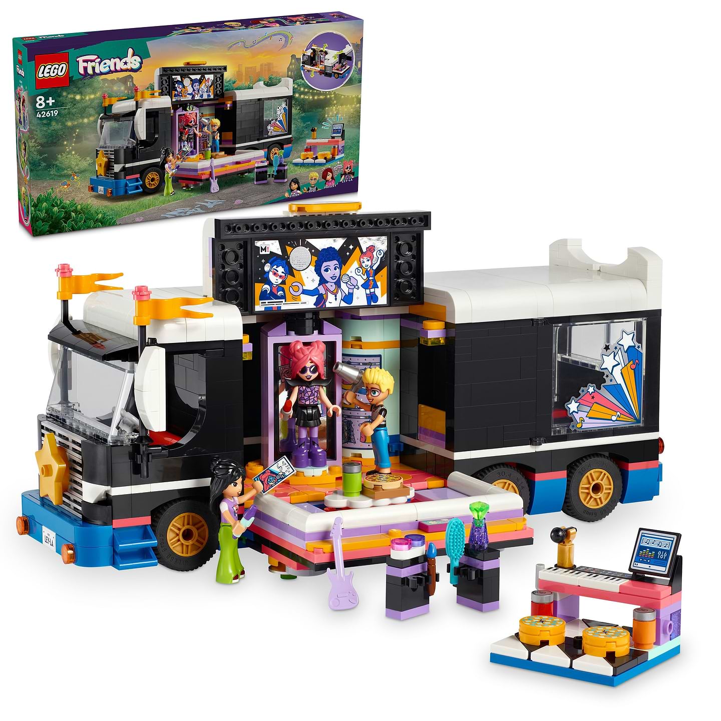 Конструктор LEGO Friends Автобус для музыкального тура попзвезды(42619) - Фото 1