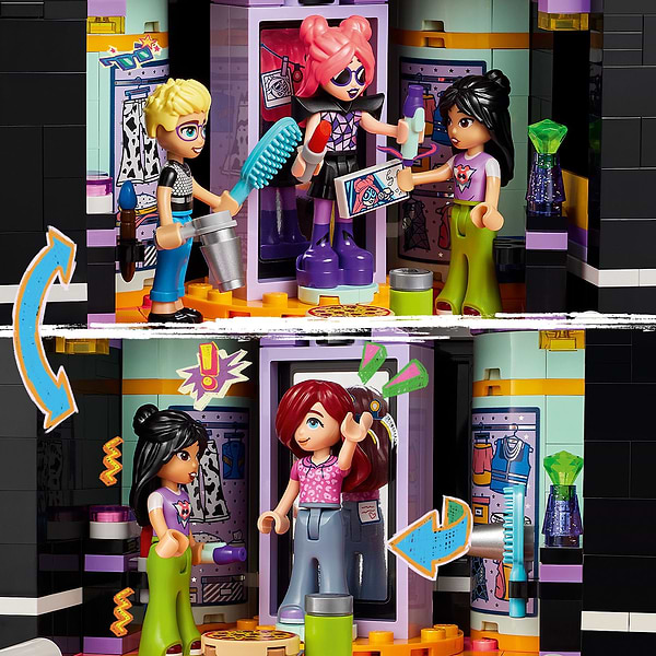 Фото - Конструктор LEGO Friends Автобус для музичного туру попзірки (42619)