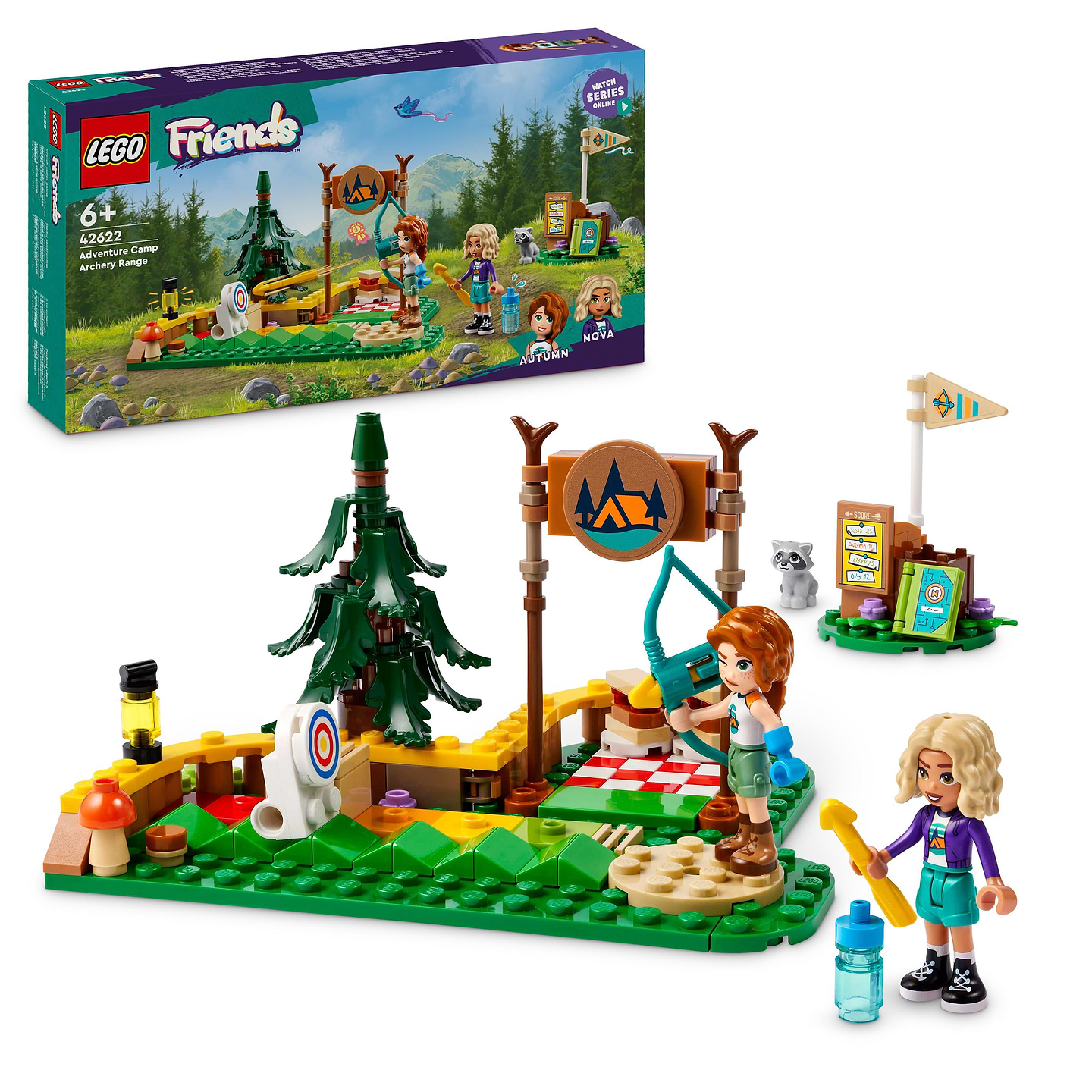Конструктор LEGO Friends Стрільбище у пригодницькому таборі (42622) - Фото 1