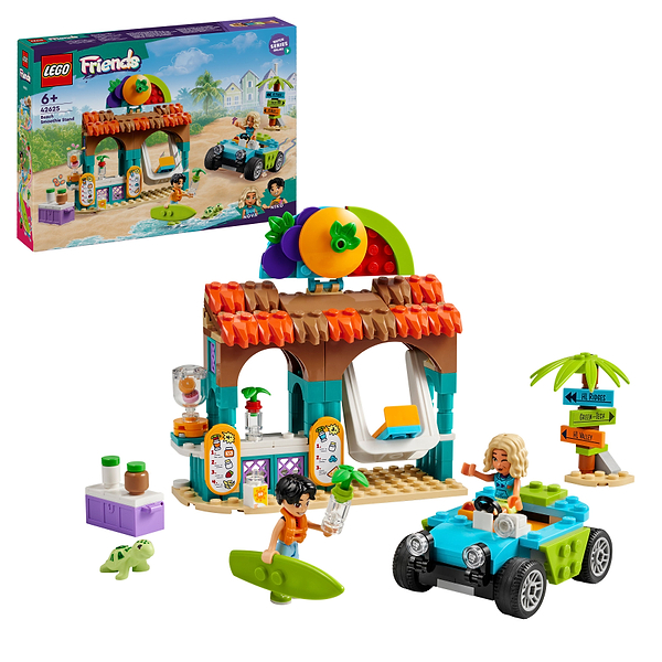 Фото - Конструктор LEGO Friends Пляжна крамничка смузі (42625)