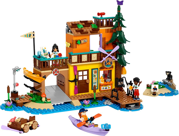 Фото - Конструктор LEGO Friends Водні види спорту в таборі пригод (42626)
