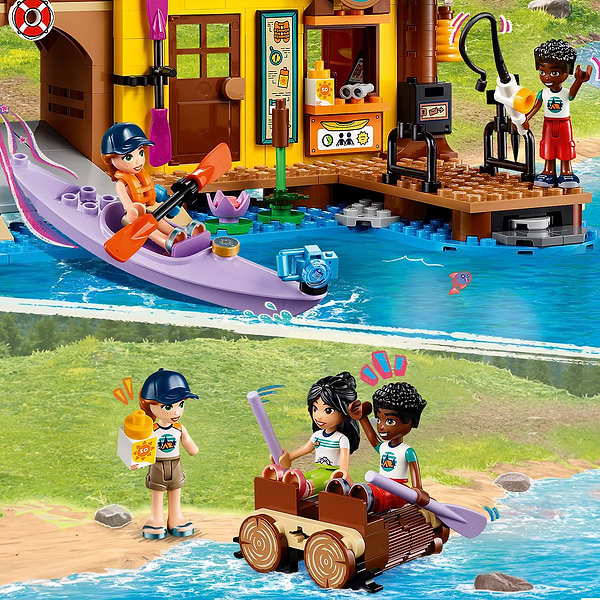 Фото - Конструктор LEGO Friends Водні види спорту в таборі пригод (42626)